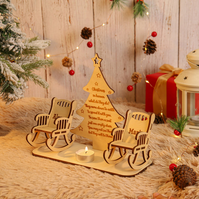 Personalised Christmas Tree Ornaments - handmade