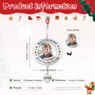 Personalised Christmas Photo Ornaments - handmade
