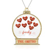 Personalised Acrylic Christmas Ornament - handmade