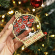Personalised Acrylic Christmas Ornament - handmade