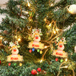 Personalised Deer Acrylic Christmas Ornament - handmade