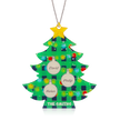 Personalised Christmas Tree Ornament - handmade