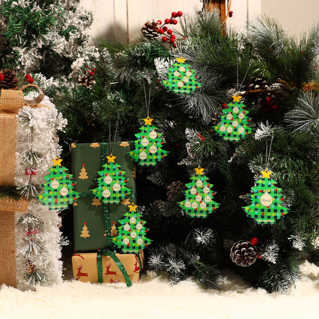 Personalised Christmas Tree Ornament - handmade