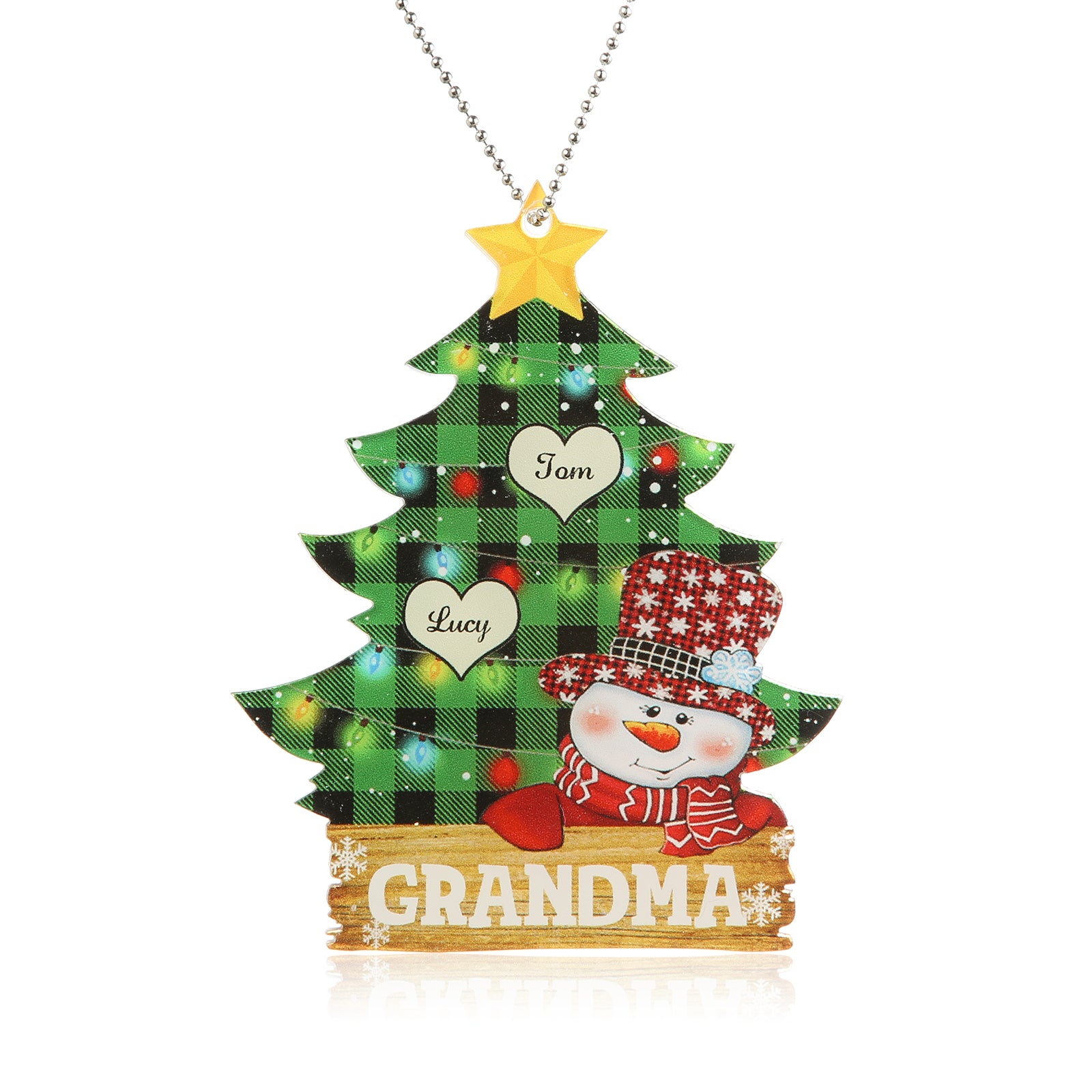 Personalised Christmas Ornament - handmade
