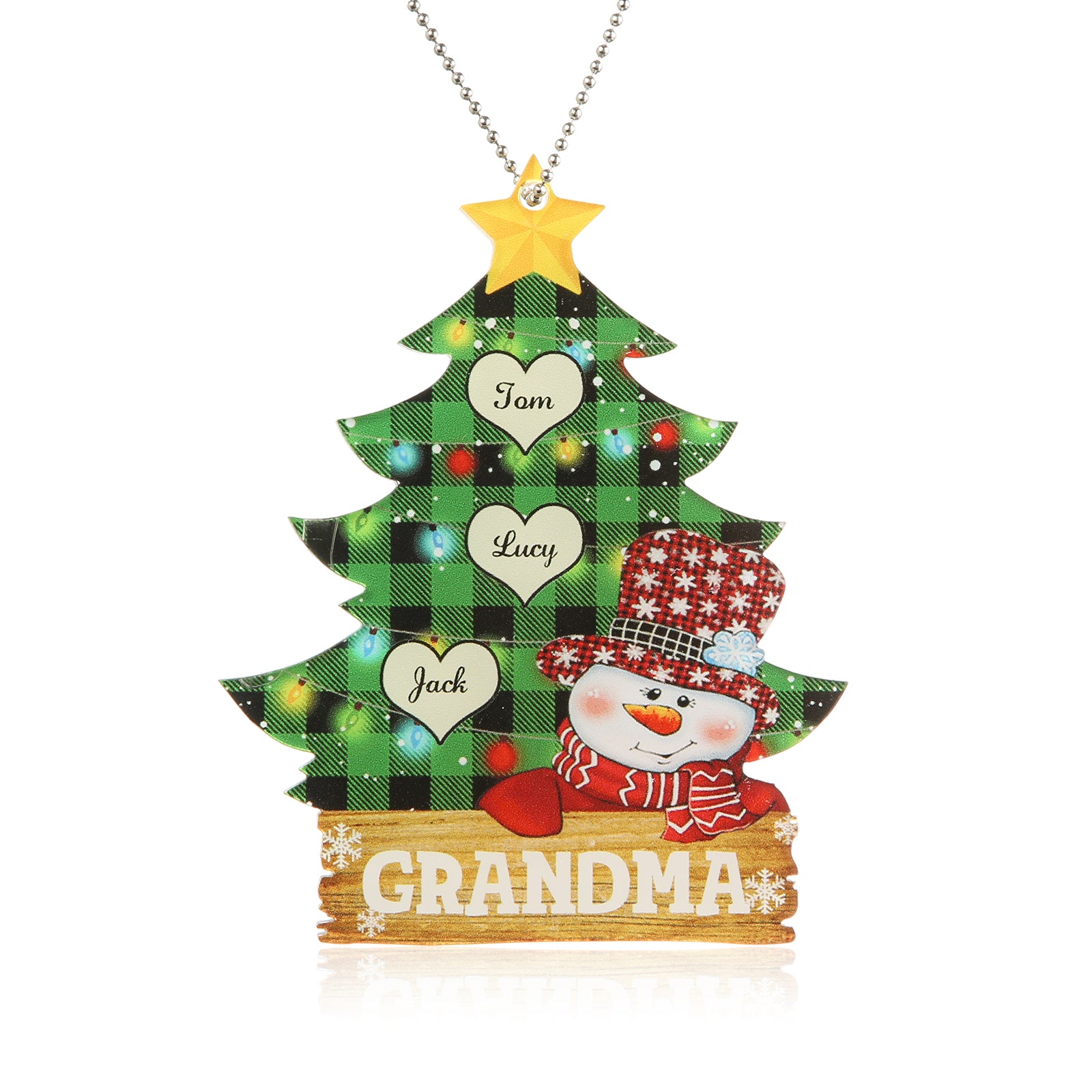 Personalised Christmas Ornament - handmade