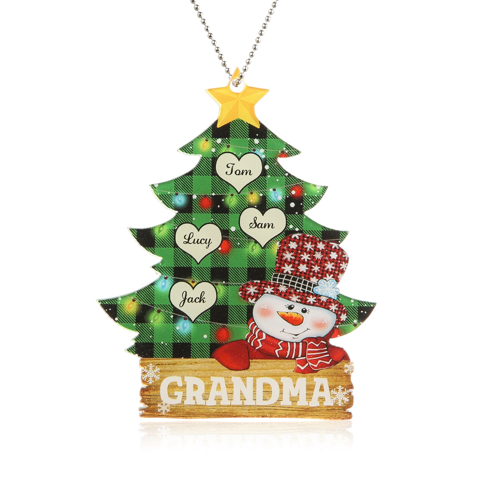 Personalised Christmas Ornament - handmade