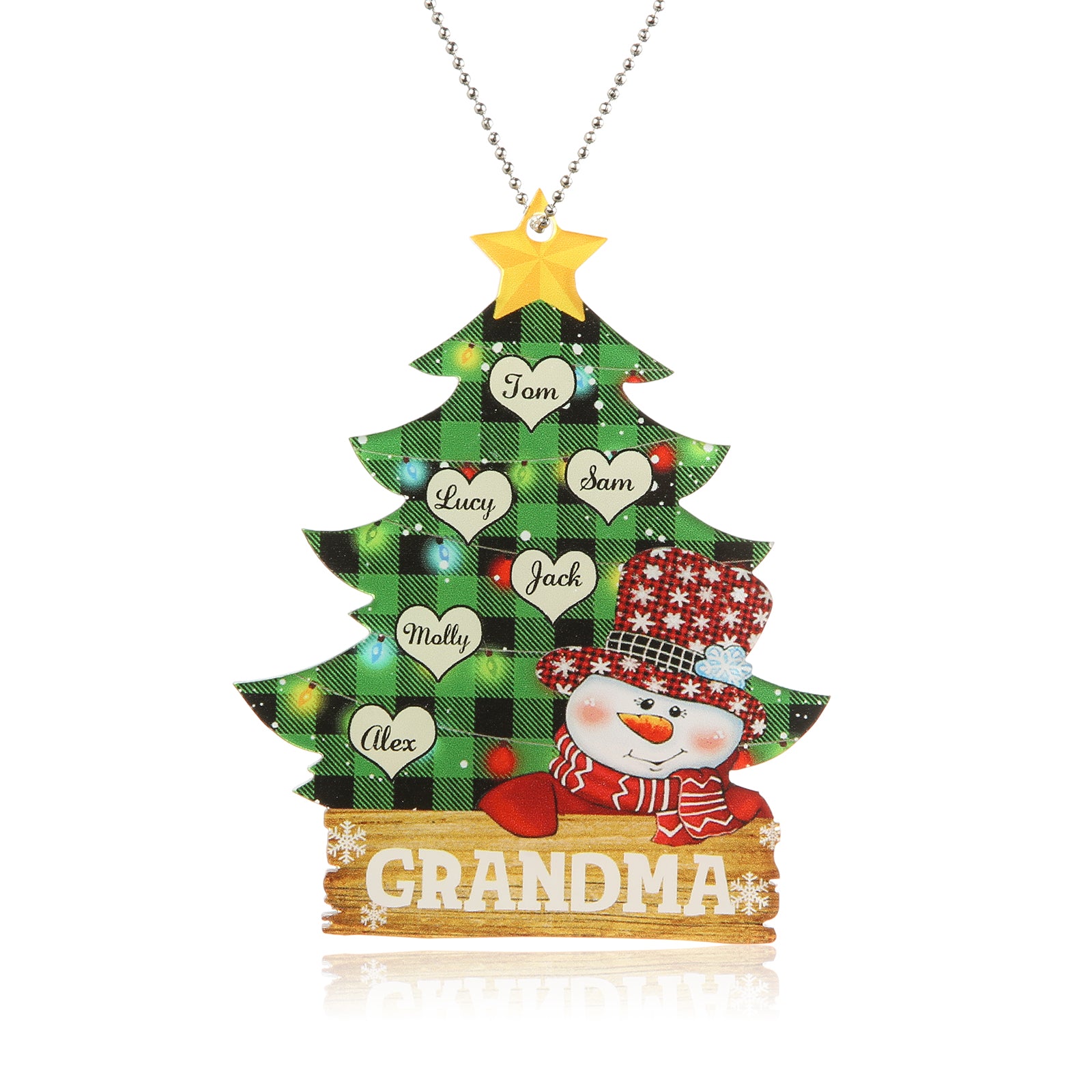 Personalised Christmas Ornament - handmade