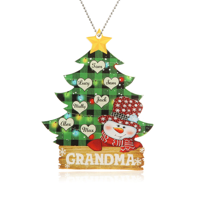 Personalised Christmas Ornament - handmade