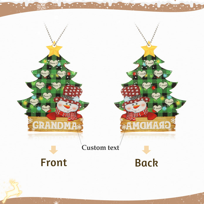 Personalised Christmas Ornament - handmade