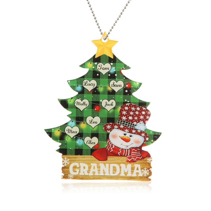 Personalised Christmas Ornament - handmade