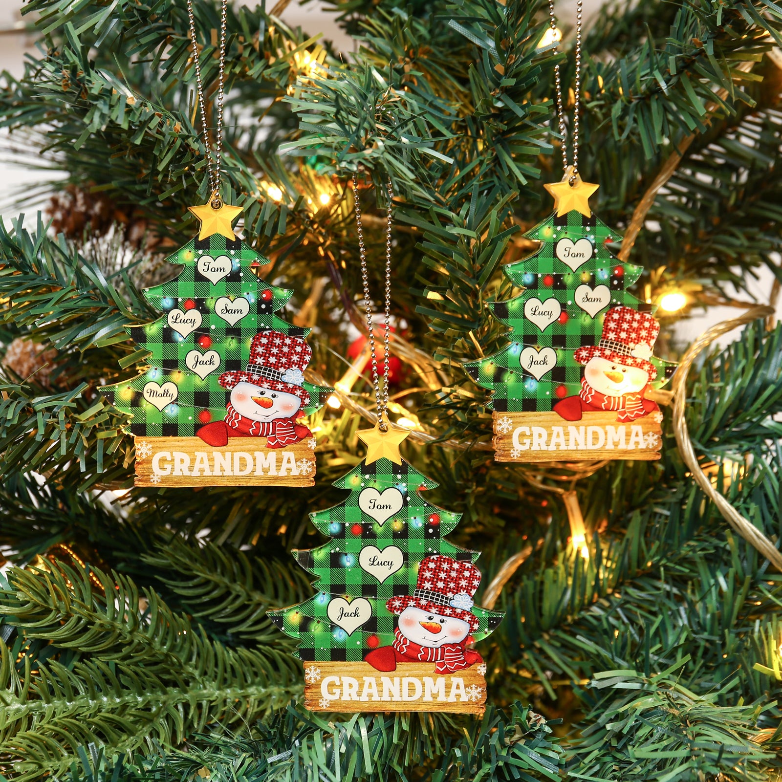 Personalised Christmas Ornament - handmade