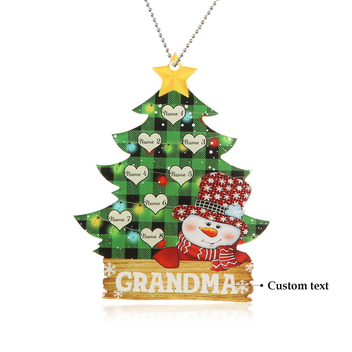 Personalised Christmas Ornament - handmade