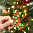 Personalised Sock Christmas Ornament - handmade