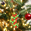 Personalised Sock Christmas Ornament - handmade