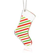 Personalised Sock Christmas Ornament - handmade