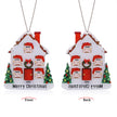 Personalised House Christmas Ornament - handmade