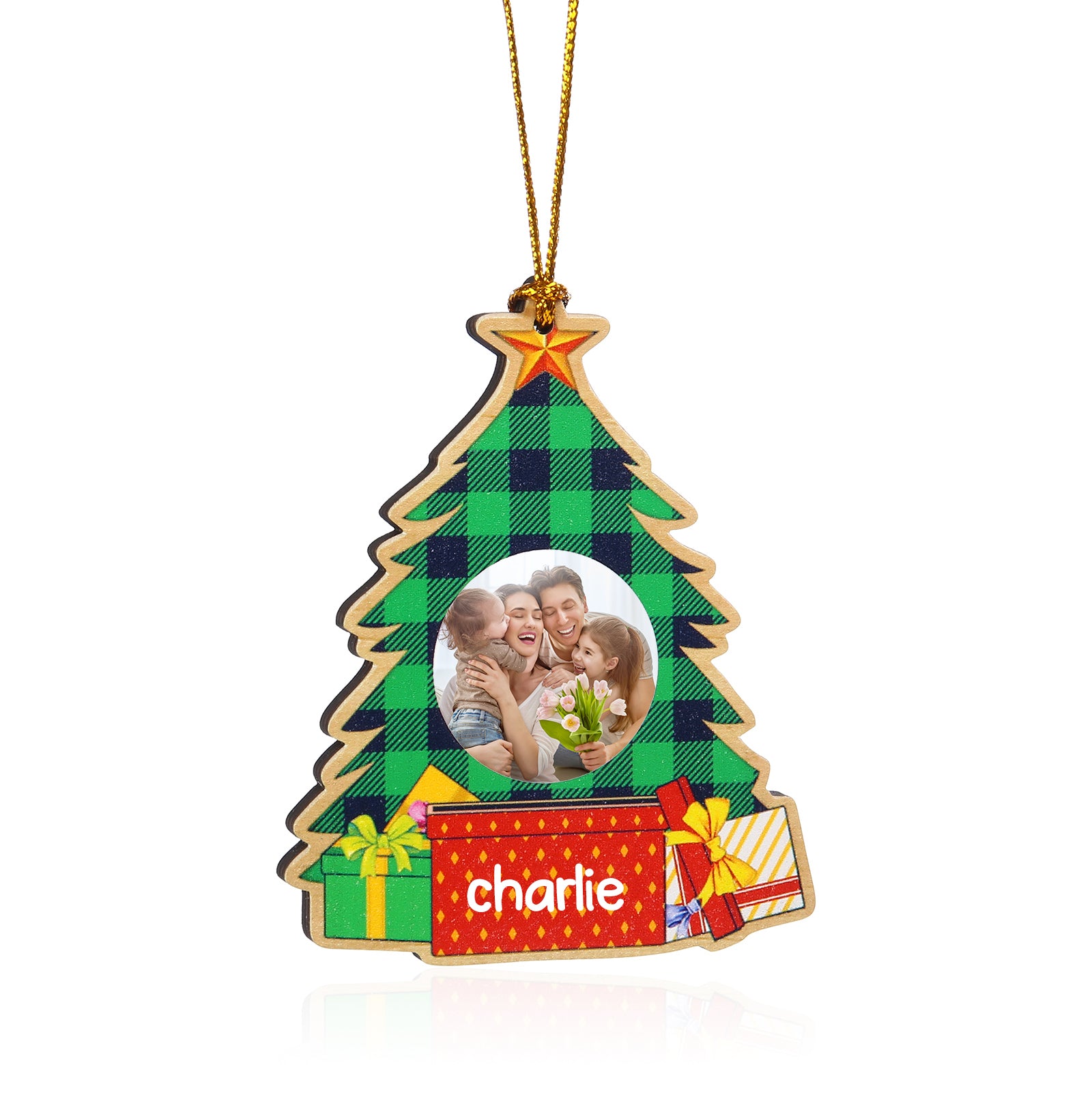 Personalised Christmas Ornaments - handmade