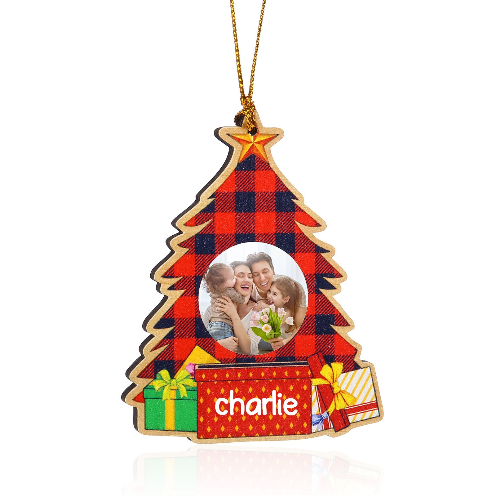 Personalised Christmas Ornaments - handmade