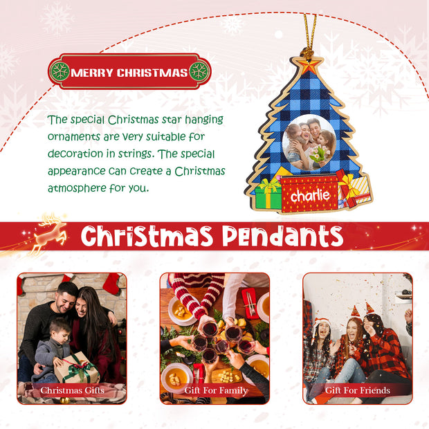 Personalised Christmas Ornaments - handmade