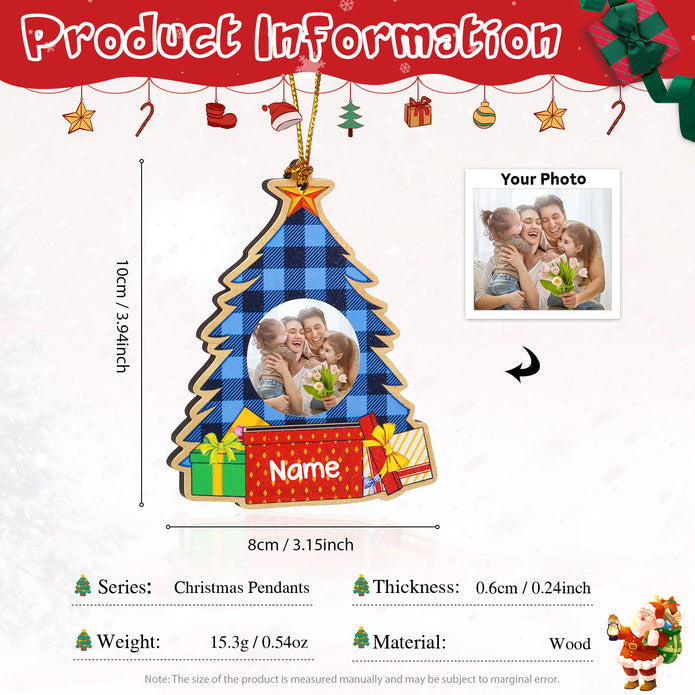 Personalised Christmas Ornaments - handmade