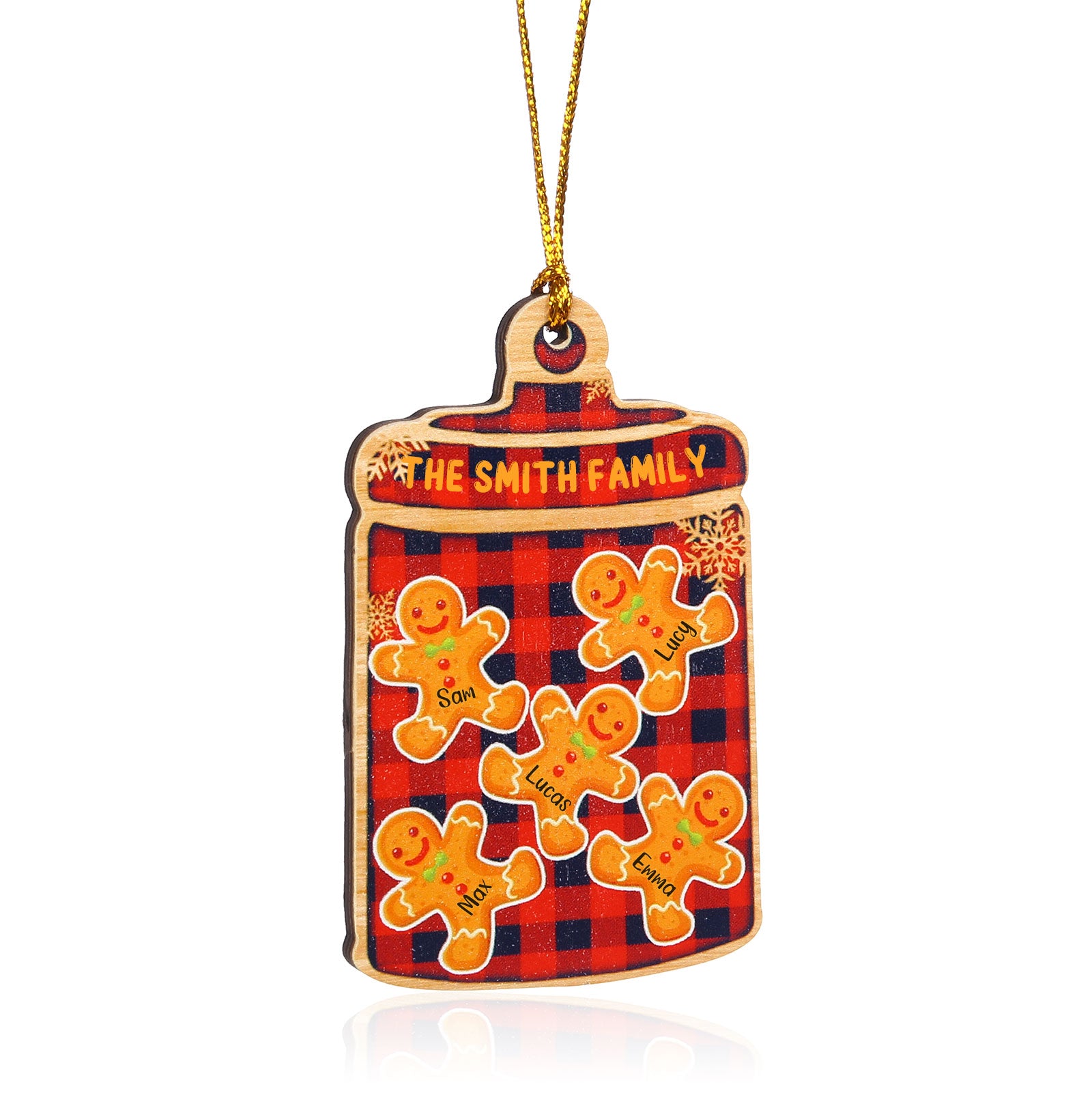 Personalised Christmas Ornaments - handmade