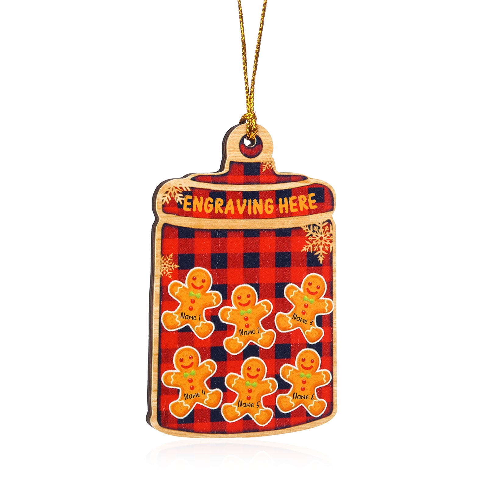 Personalised Christmas Ornaments - handmade