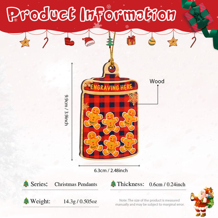 Personalised Christmas Ornaments - handmade