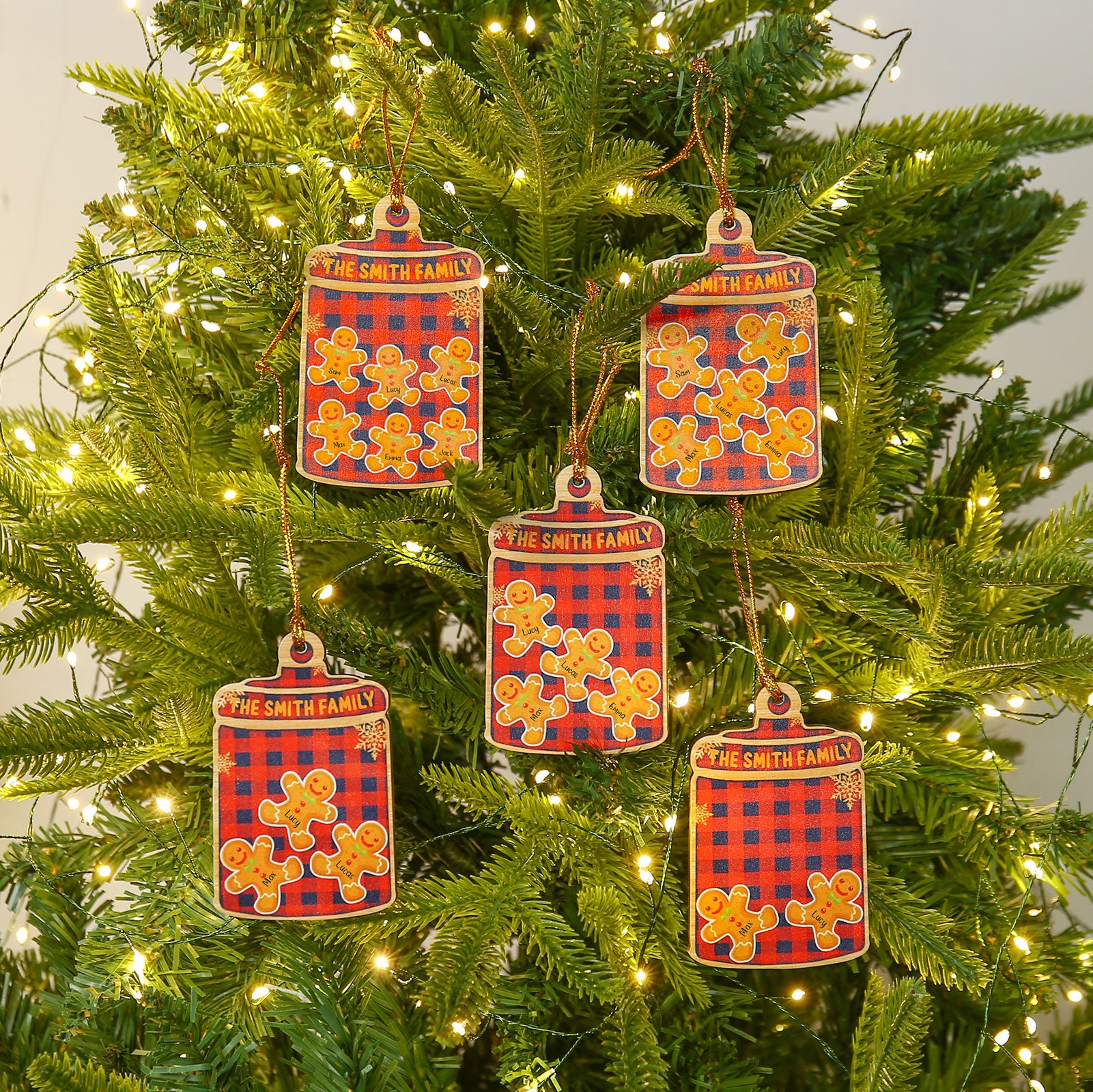 Personalised Christmas Ornaments - handmade