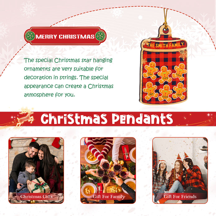 Personalised Christmas Ornaments - handmade