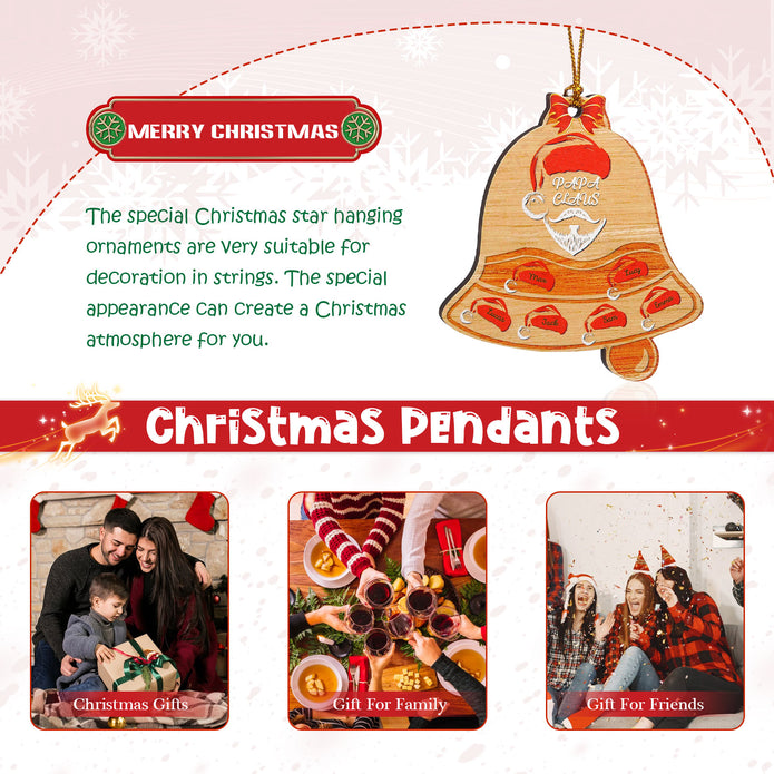 Personalised Christmas Ornaments - handmade