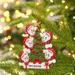 Personalised Snowman Christmas Ornament - handmade