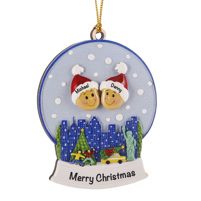 Personalised Christmas Ornament - handmade