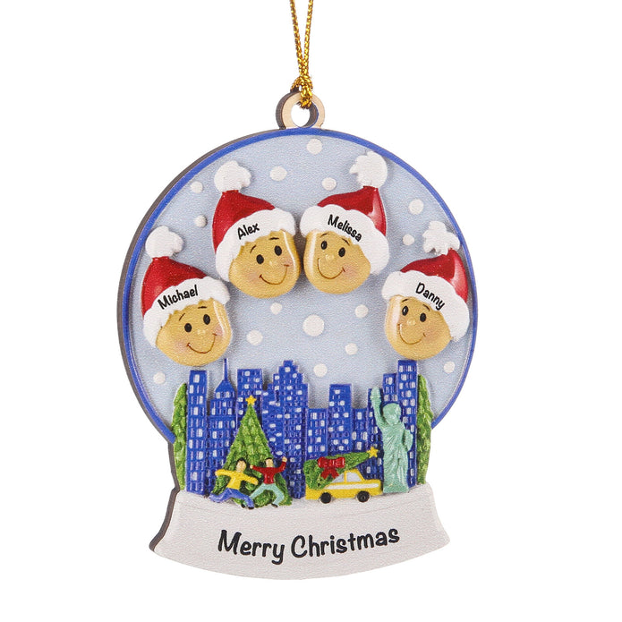 Personalised Christmas Ornament - handmade
