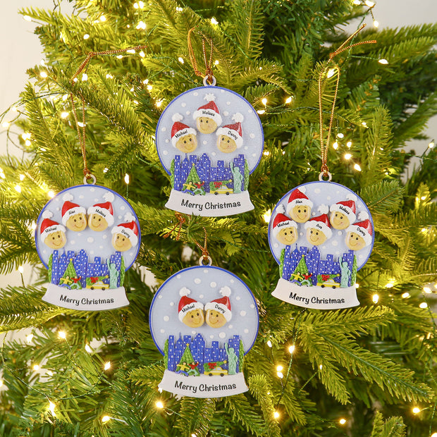 Personalised Christmas Ornament - handmade