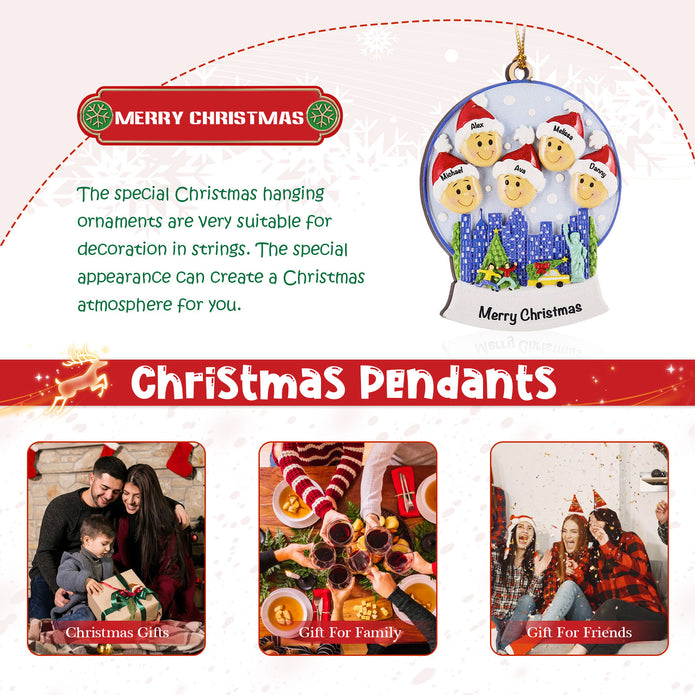 Personalised Christmas Ornament - handmade