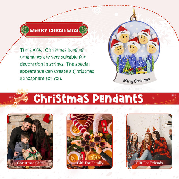 Personalised Christmas Ornament - handmade