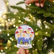 Personalised Christmas Ornament - handmade