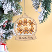 Personalised Acrylic Christmas Ornament - handmade