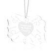 Personalised Puzzle Christmas Ornament - handmade