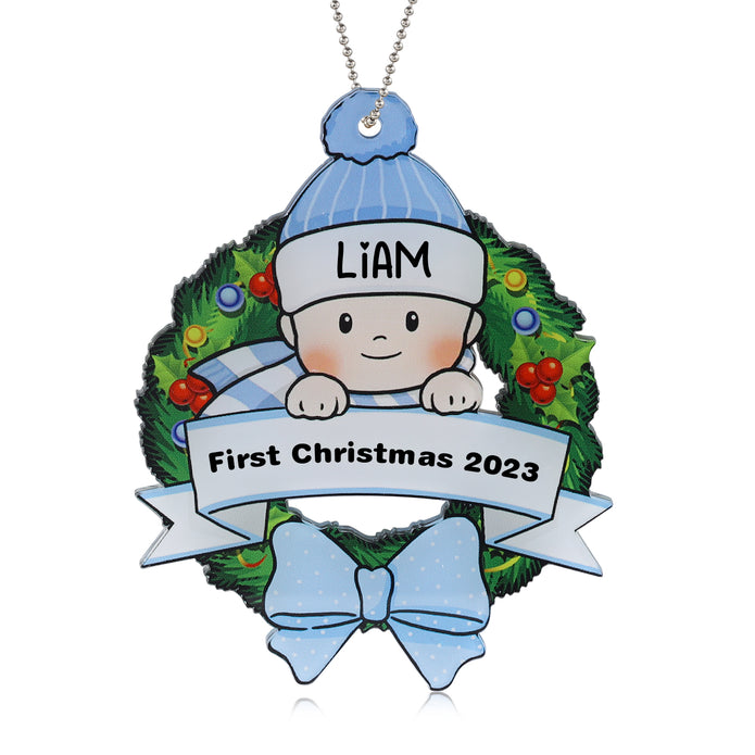 Personalised Christmas Ornament - handmade