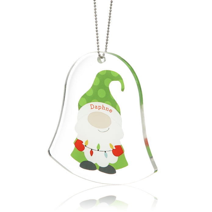 Personalised Santa Claus Christmas Ornament - handmade