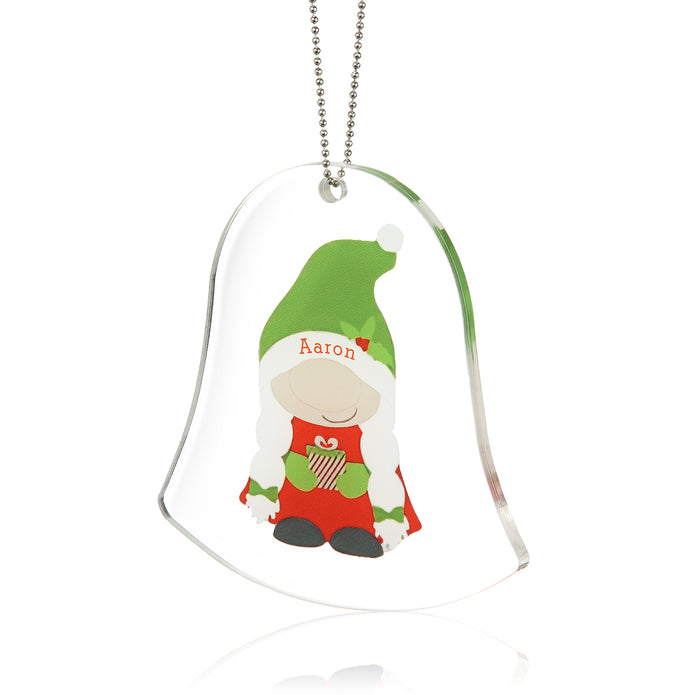 Personalised Santa Claus Christmas Ornament - handmade