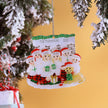 Personalised Family Christmas Ornament - handmade