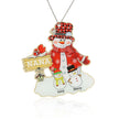 Personalised Snowman Christmas Ornament - handmade
