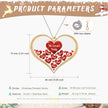 Personalised Heart Christmas Ornament - handmade