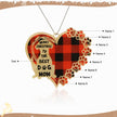 Personalised Heart Christmas Ornament - handmade
