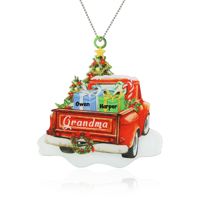 Personalised Car Christmas Ornament - handmade