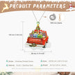 Personalised Car Christmas Ornament - handmade