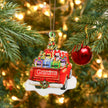 Personalised Car Christmas Ornament - handmade