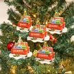 Personalised Car Christmas Ornament - handmade